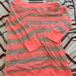 Neon pink top!